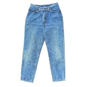 Levis 505 Vintage Jeans Womens 13 Denim Medium Wash Blue Faded 1987 80s USA Made